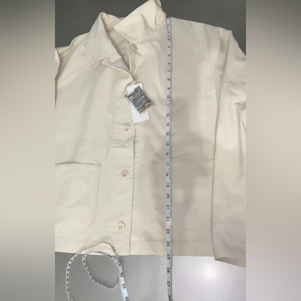 UNIQLO OFF WHITE JACKET SIZE XL 🤍 - Picture 7 of 7